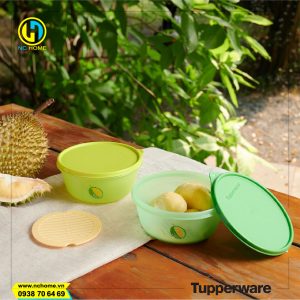 bo hop bao quan thuc pham tupperware durian keeper 2 hop 1w